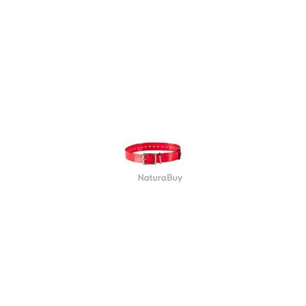 Sangle polyurthane Rouge - Largeur 25 mm