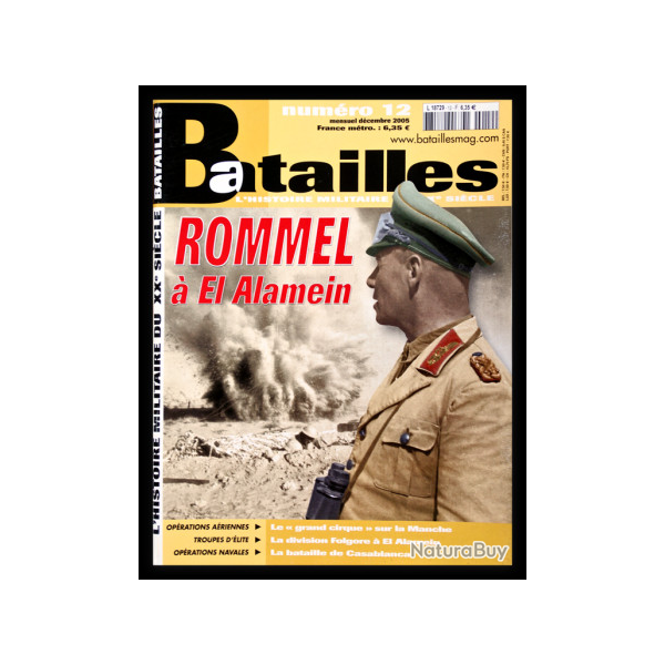 Rommel  El Alamein, magazine Batailles n 12
