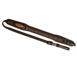 Bretelle pour carabine Niggeloh Premium en cuir - 55 cm 5 cm - 5 cm