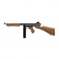 Réplique pistolet mitrailleur Legends M1A1 Legendary noir CO2 cal. BB/4.5mm