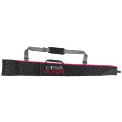 Fourreau LUXE matelassé noir/rouge 135 cm - Caesar Guérini
