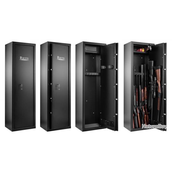 Coffre Rietti 10 armes  serrure  clef - 150 cm - 2mm