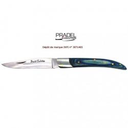 Couteau pliant n°8441 10 cm Prestige bleu PRADEL EVOLUTION