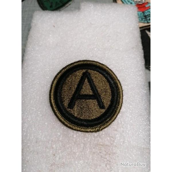 Patch armee us 3RD ARMY kaki ORIGINAL