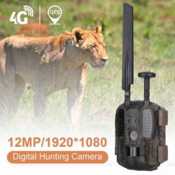 Caméra de chasse 4G BL480LP, surveillance infrarouge extérieure, GPS/SMTP/FTP LIVRAISON GRATUITE!