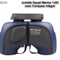 Jumelle URIKAN Marine Squall 7x50 avec compas intégré
