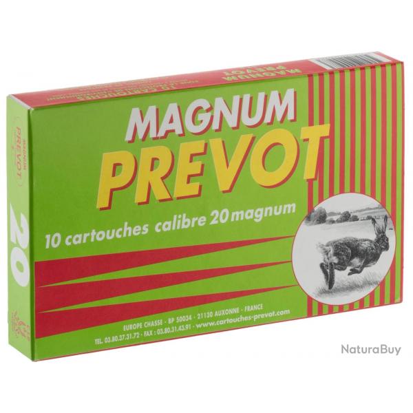 Cartouche Chevrotine Prevot Calibre 20/76