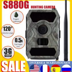 S880G Caméra de chasse 12mp 1080P, Vision nocturne IR LIVRAISON GRATUITE!