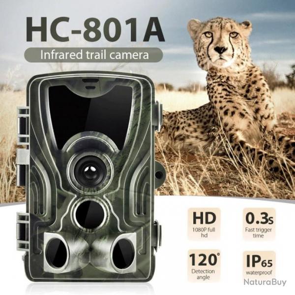 HC-810A Camra de chasse HD, tanche, srie HC801, surveillance infrarouge , LIVRAISON GRATUITE!