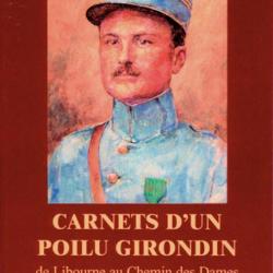 Carnets d'un poilu girondin, de Livourne au Chemin des Dames et à Verdun