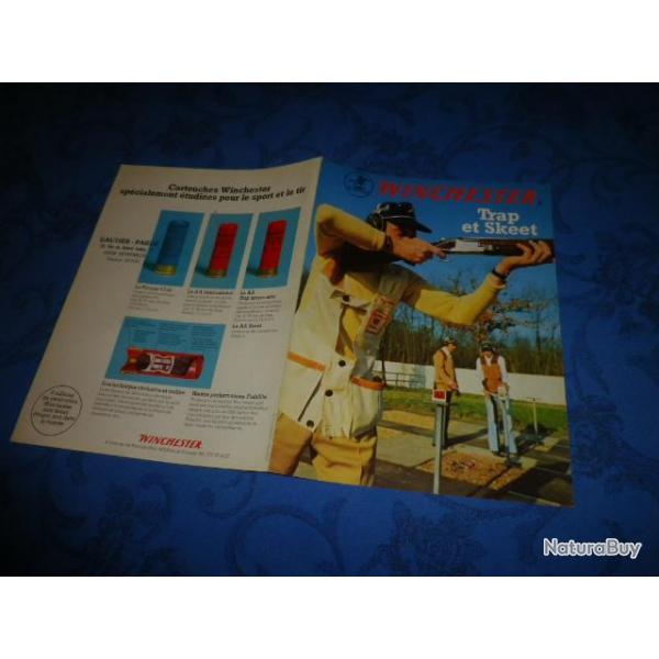 Dpliant  Winchester  101 et pigeon-grade trap  et skeet