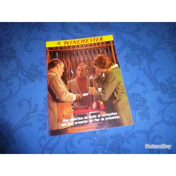 Brochure dépliant  WINCHESTER