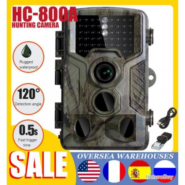 HC-800A Camra de chasse 12mp 1080P,  infrarouge, avec Vision nocturne LIVRAISON GRATUITE!!!