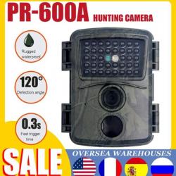 PR600 caméra de chasse piège Photo 12MP Vision nocturne sentier LED LIVRAISON GRATUITE !!!!