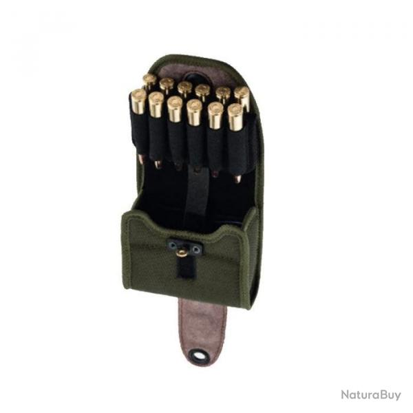 Pochette Niggeloh pour munitions 12 balles - 4 cartouches - 4 balles - 3 rays