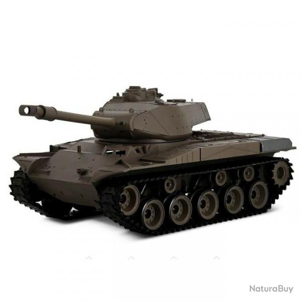 Tank Radiocommand militaire US M41A3 WALKER BULLDOG 1/16 me Son et Fume