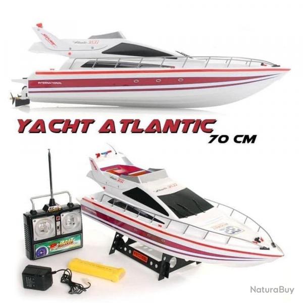 Bateau Radiocommand Yacht Atlantic avec Moteur 380S 73cm RTR