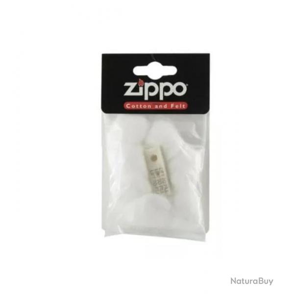 Coton  Zippo de remplacement + Feutrine