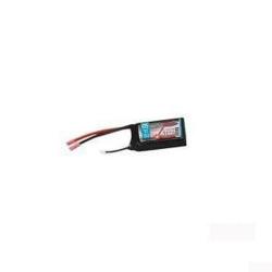 Batterie LiPoStar Turbo LiPo 7,4V 1300mAh 2S - 9,62Wh - Accumulateur Nu Sans Cosses