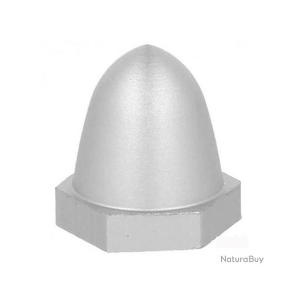 Ecrou Ogive, Cone d'hlice Anti Horaire Gris pour CX-20 / Rocket 400 / Quanum Nova / PNJ DR-100 / D