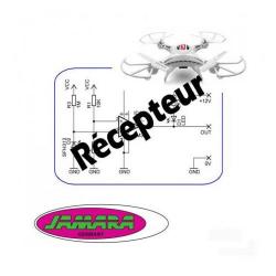 Récepteur, Carte électronique, Platine, PCB AHP pour drone Jamara Catro