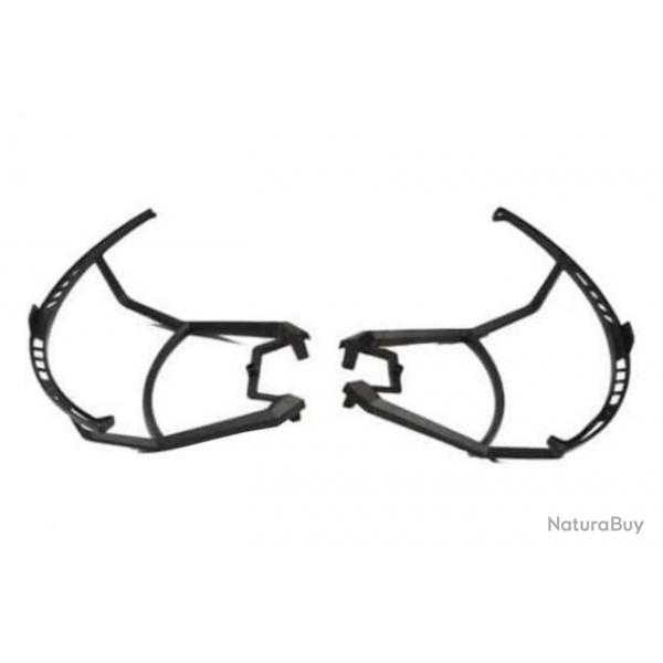 U842-1-06 ou RCU8421-06, Protections d'hlices par 2 Noires pour drone UDI RC LARK FPV U842-1