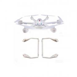 X600-20-21W - Landing Gear ou Train d'atterrisage Blanc pour drone MJX X600