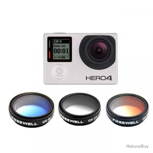 Pack de filtres gradus pour camra GoPro Hero 4