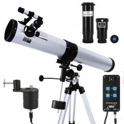 Télescope Réflecteur Universe 76/900 Avec Moteur M4