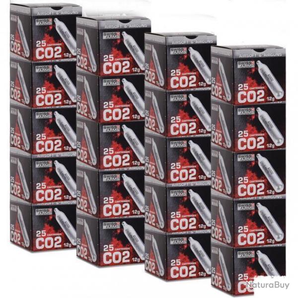 Carton de 500 sparclettes Co2