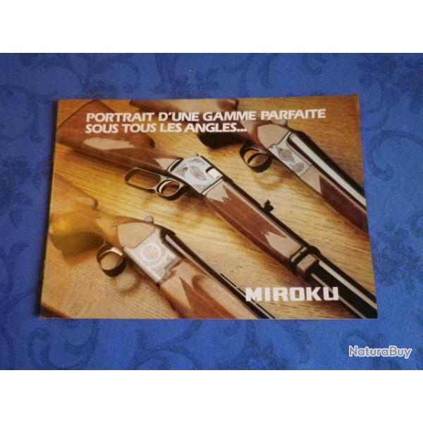catalogue fusil carabine MIROKU 3700 3800 MS 160 3650 cal.22