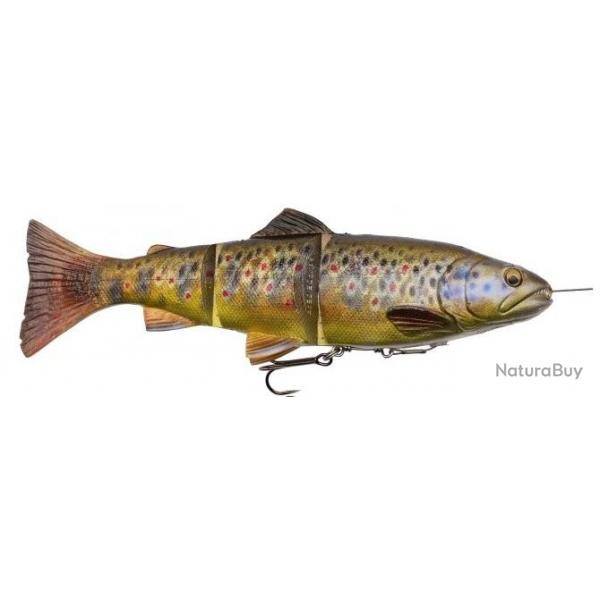 4D LINE THRU TROUT 20CM 98GR MS NPC 03- Dark brown trout