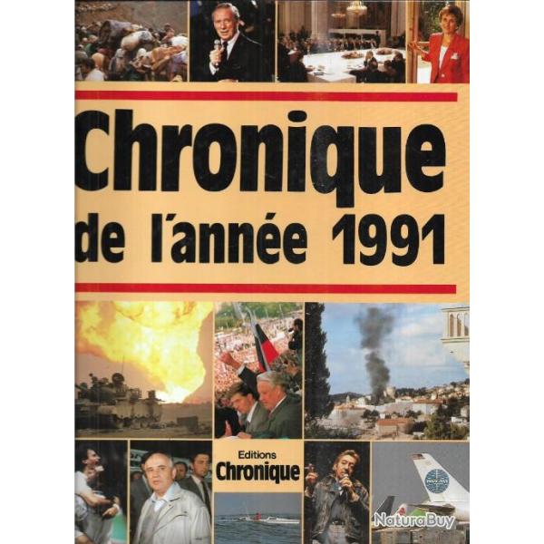 chronique de l'anne 1991