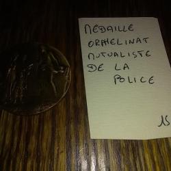 Médaille orphelinat mutualiste de la police