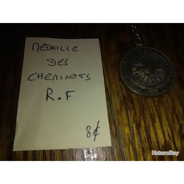 Mdaille des cheminots Rpublique franaise