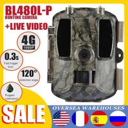 BL480L-P Caméra de chasse GPS Emplacement 30MP Vidéo en Temps Réel LIVRAISON GRATUITE!!!