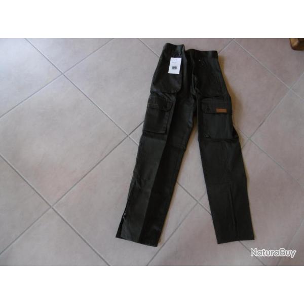 PANTALON FUSEAU CLUB CHASSE MULTIPOCHES TAILLE 38