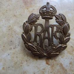 insigne calot Britannique Anglais RAF royal air force ww2 seconde deuxième guerre pilote bombardier