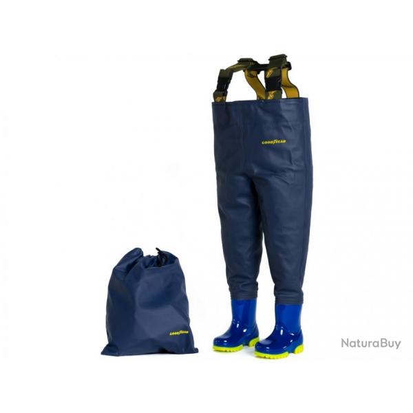 Waders Goodyear Pour Enfants Kidsplay Bleu Marine-20/21