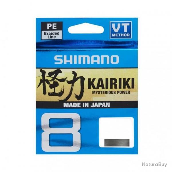 Shimano - tresse kairiki grise 150 m  16/100