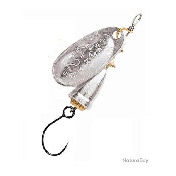 CUILLERE VIBRAX ORIGINAL BS SILVER HAMECONS SIMPLE SANS ARDILLON Taille 1