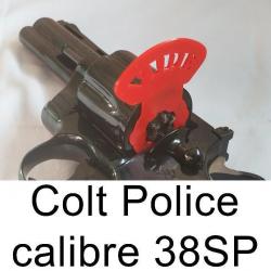 Drapeau témoin chambre vide pour revolver Colt Police 38 SP