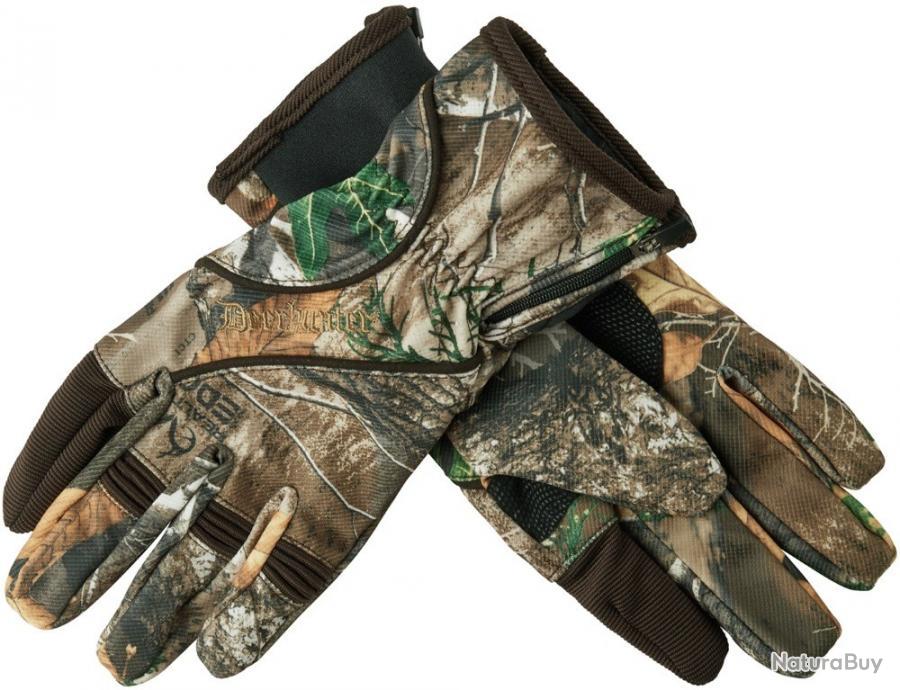 Gants de tir camo Realtree® Max-5 w. Silicone Grip Deerhunter