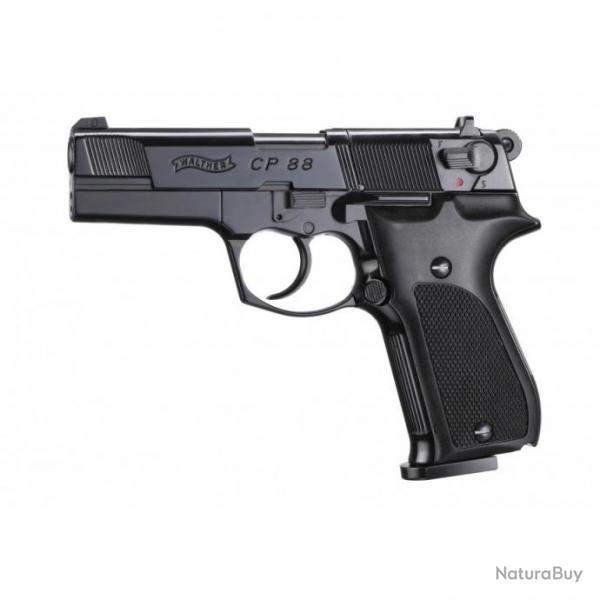 PISTOLET WALTHER CP88 3.5'' BLACK WALTHER CO2 CAL 4.5MM