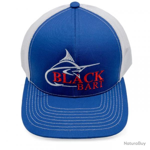 Casquette Black Bart Logo Marlin Bleu / Blanc