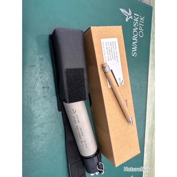 Modrateur son Brugger and thomet rotex v compact verrouillage rapide cache flamme hk 416 / G36