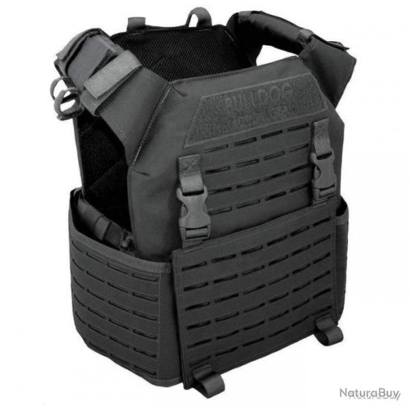 Gilet porte-plaques Kinetic MK2 Bulldog Tactical - Noir - M (76 - 99 cm) - Non