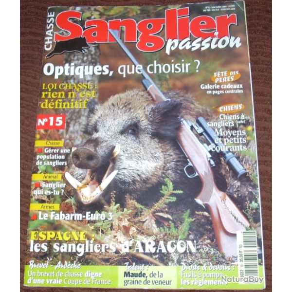 Sanglier Passion N 15
