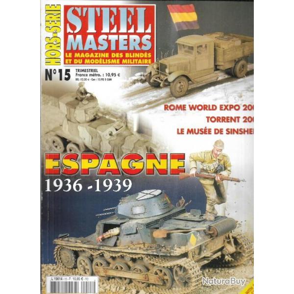 steelmasters  hors-srie 15 espagne 1936-1939