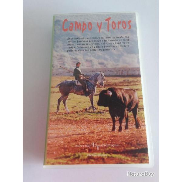 Campo y Toros - VHS Ediciones Barenca  Ponce- Domecq- Lozano- Victorino Martin